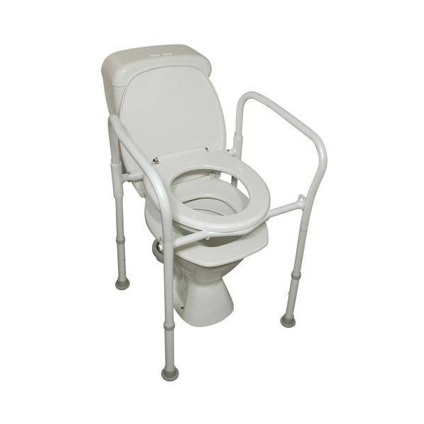 Aluminium Toilet Frame - Homecraft, perfect over toilet frame for elderly