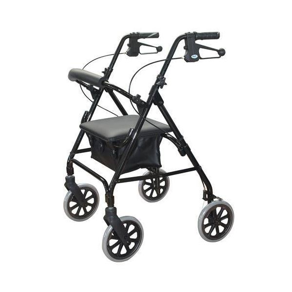 Rollator 105 Days, in Black