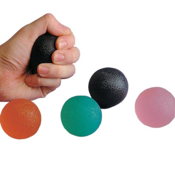 Gel Ball Hand Exerciser - Performance Health, colour-coded balls in 5 resistance levels