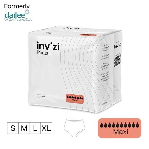 Invizi Pull Up Pants Maxi, formerly known as Daille Pull Up Pants Super