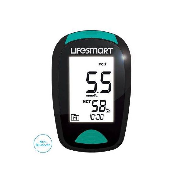 Smart Blood Glucose plus Ketone Monitor (Non-Bluetooth) - LifeSmart 