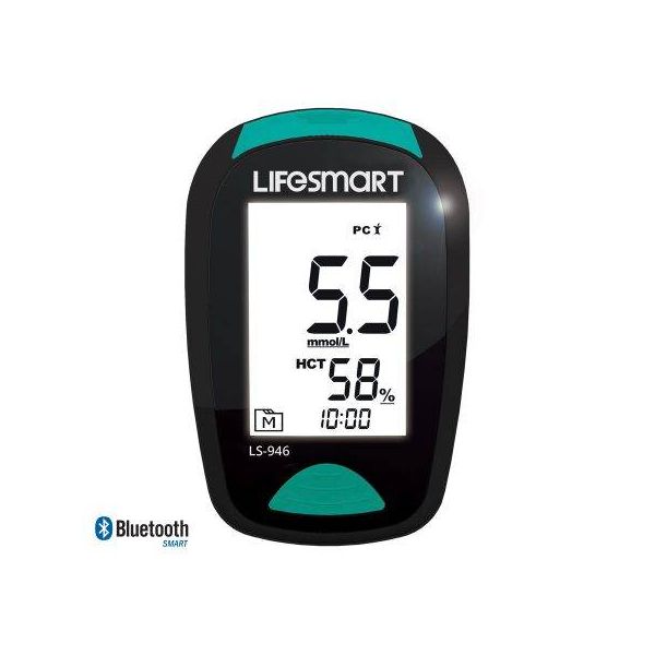 Smart Blood Glucose plus Ketone Monitor (Bluetooth) - LifeSmart