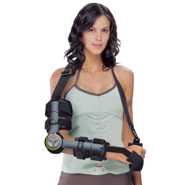 Extendable Elbow Brace ROM, adjustable elbow splint