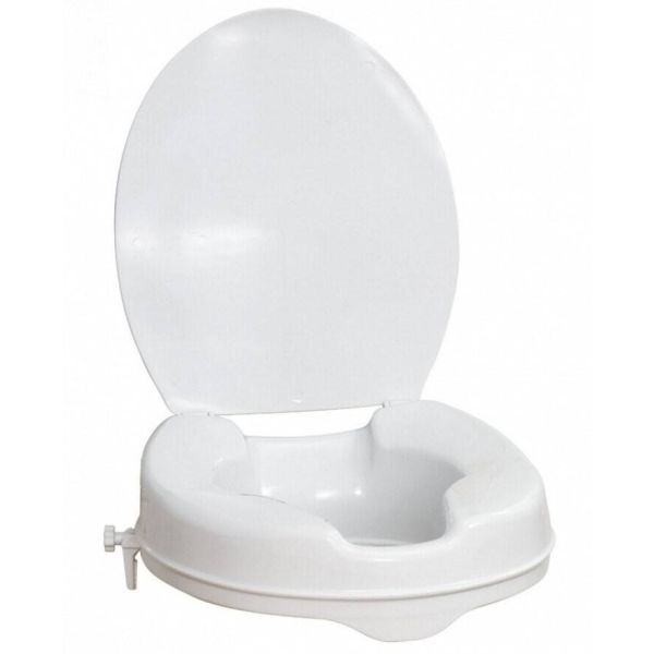 Raised Toilet Seat with lid - Savanah, 5cm