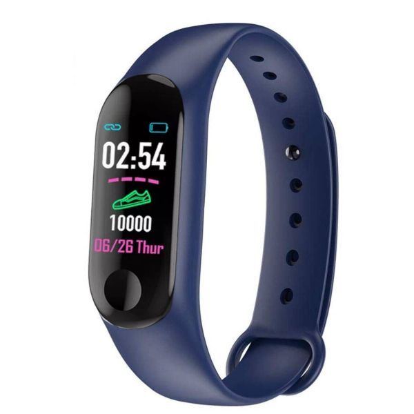 Smart Fitness Activity Tracker, Blue) - fitness tracker that monitors your health