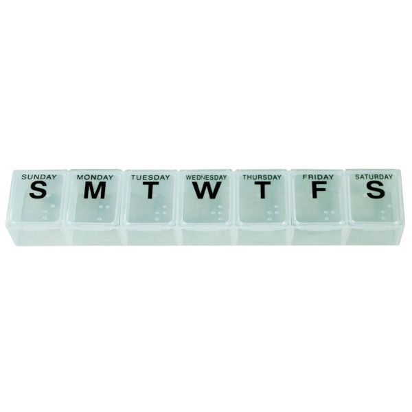 Large weekly Pill Dispenser - Aidapt