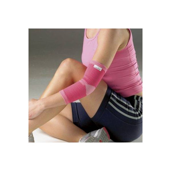 Vulkan Elastic Elbow Support Pink- for elbow injuries