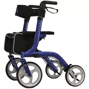 Superlite Deluxe Rollator - Days, Blue, easy navigating walker 