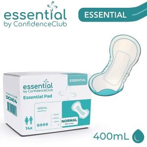 Essentials Uni-Sex Bladder Weakness Pads - Regular/Normal