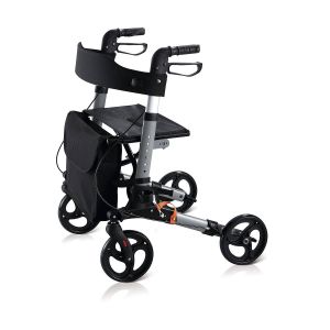 Euro Rollator Walker - strong 4-wheel walker