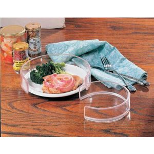 Food Plate Guard - Homecraft, clear plastic