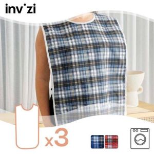 Invizi Adult Bibs - 3-pack 