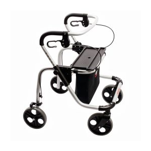 Polo Plus-T Folding Rollator - Rebotec, flip down seat