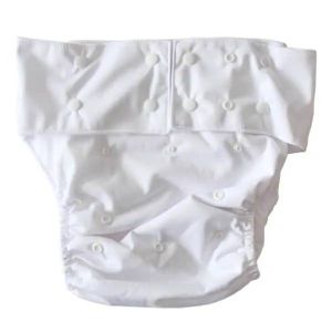 Reusable Waterproof Cloth Diaper - White |Bettercaremarket|