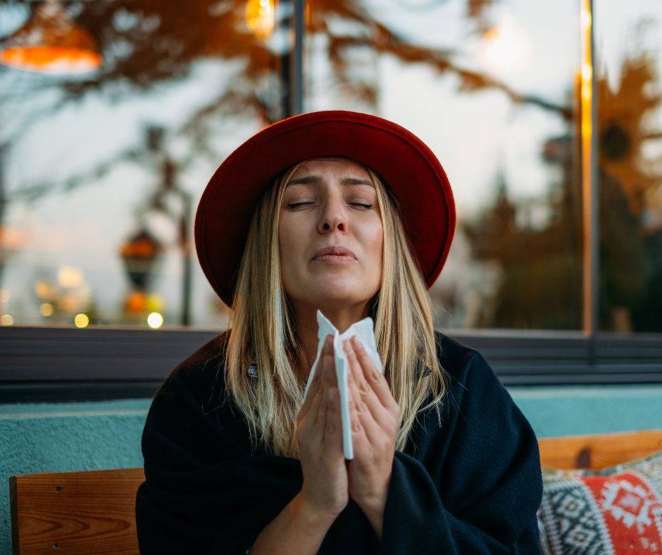 Pollen can trigger allergies