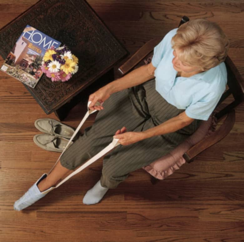 Sock and stocking aid