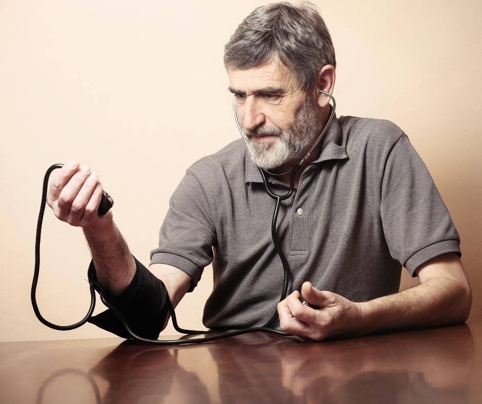 Elevated blood pressure readings