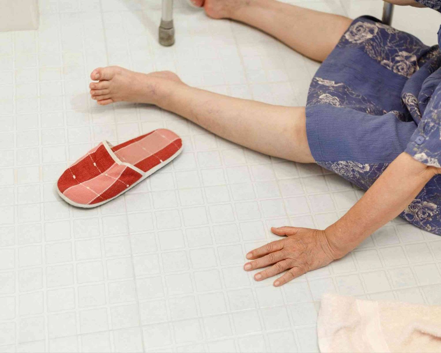 Fall in the bathroom