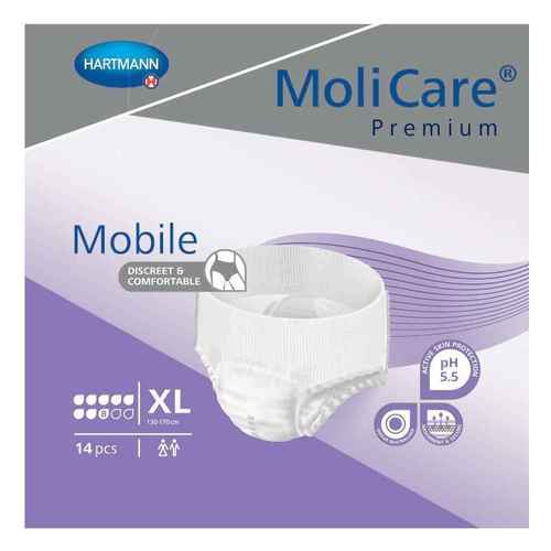 MoliCare Pull Up Pants, 8 drops - Bettercaremarket
