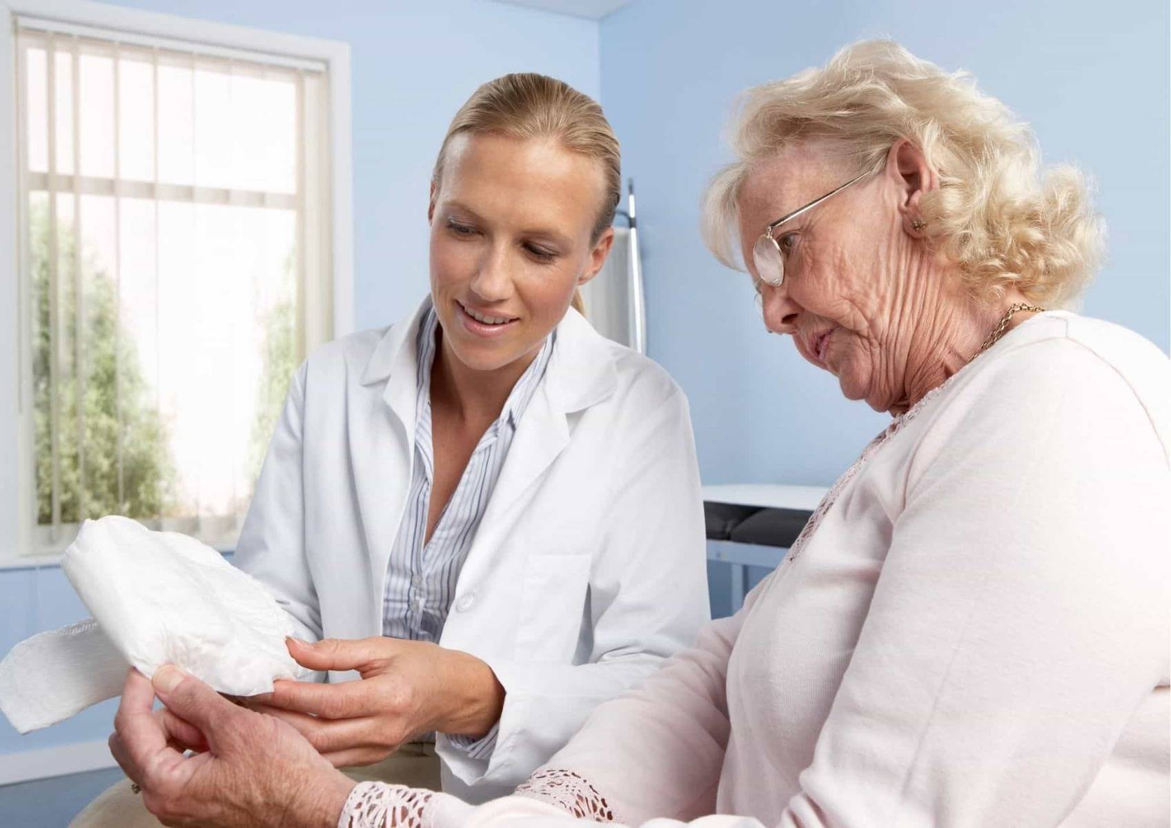 Continence care for woman