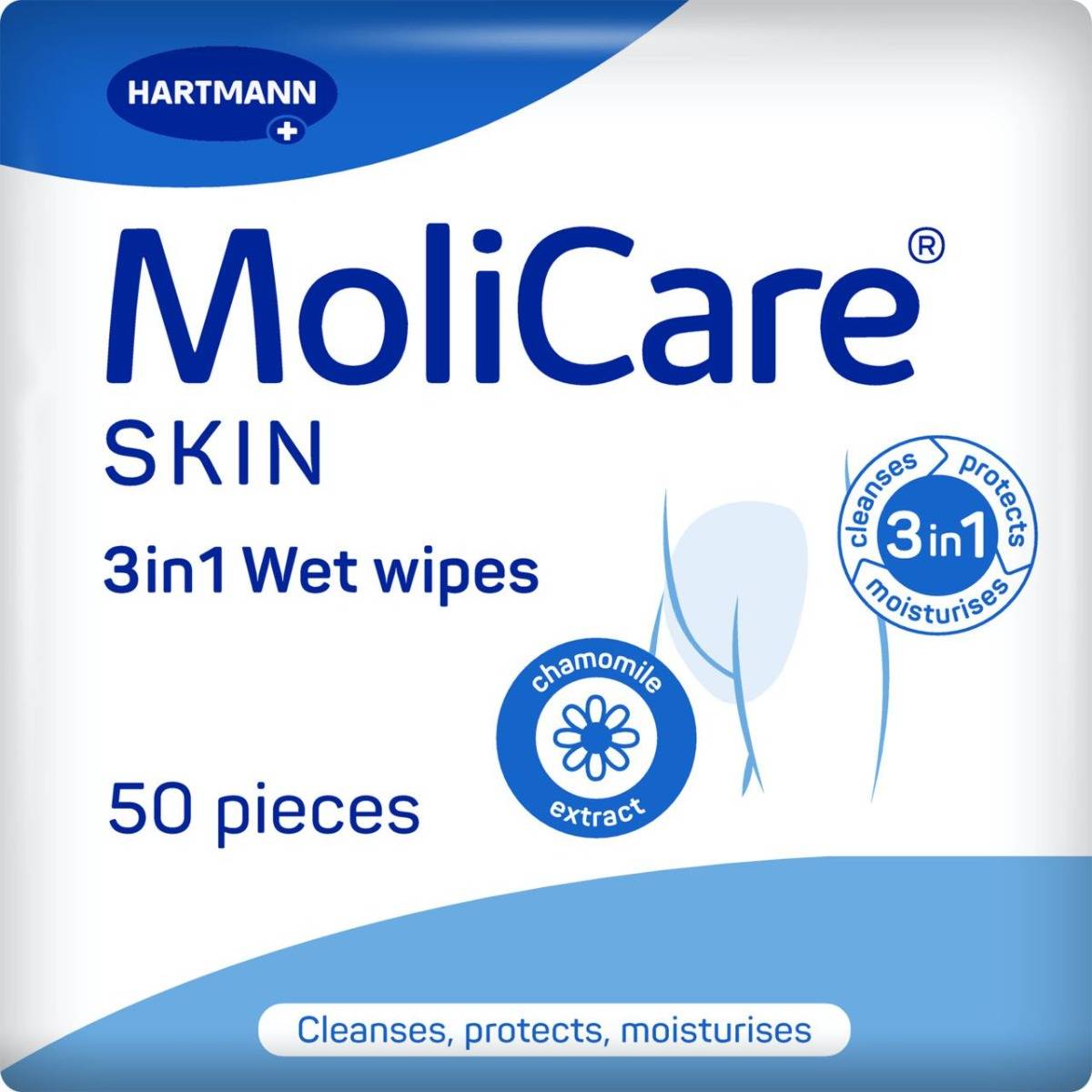 Molicare Moist Skin Care Tissues