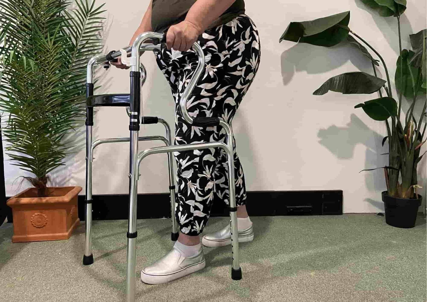 Walking frame for parkinson's