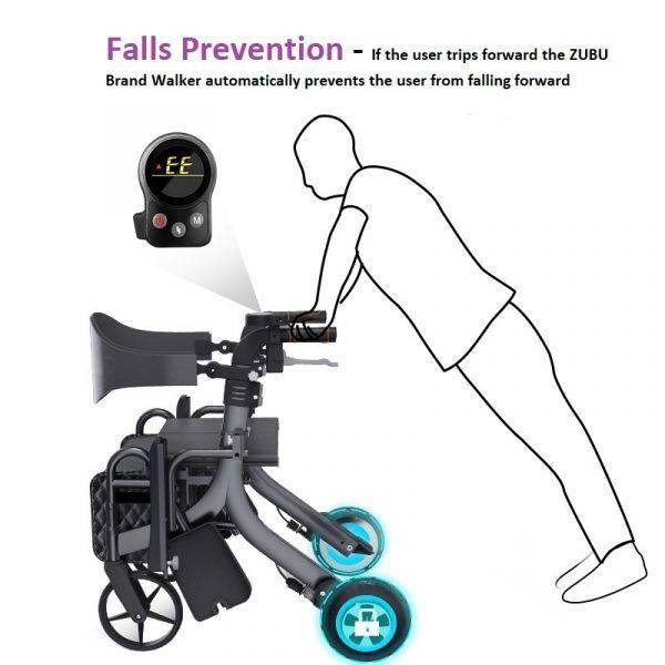 Zubu with anti-fall sensor